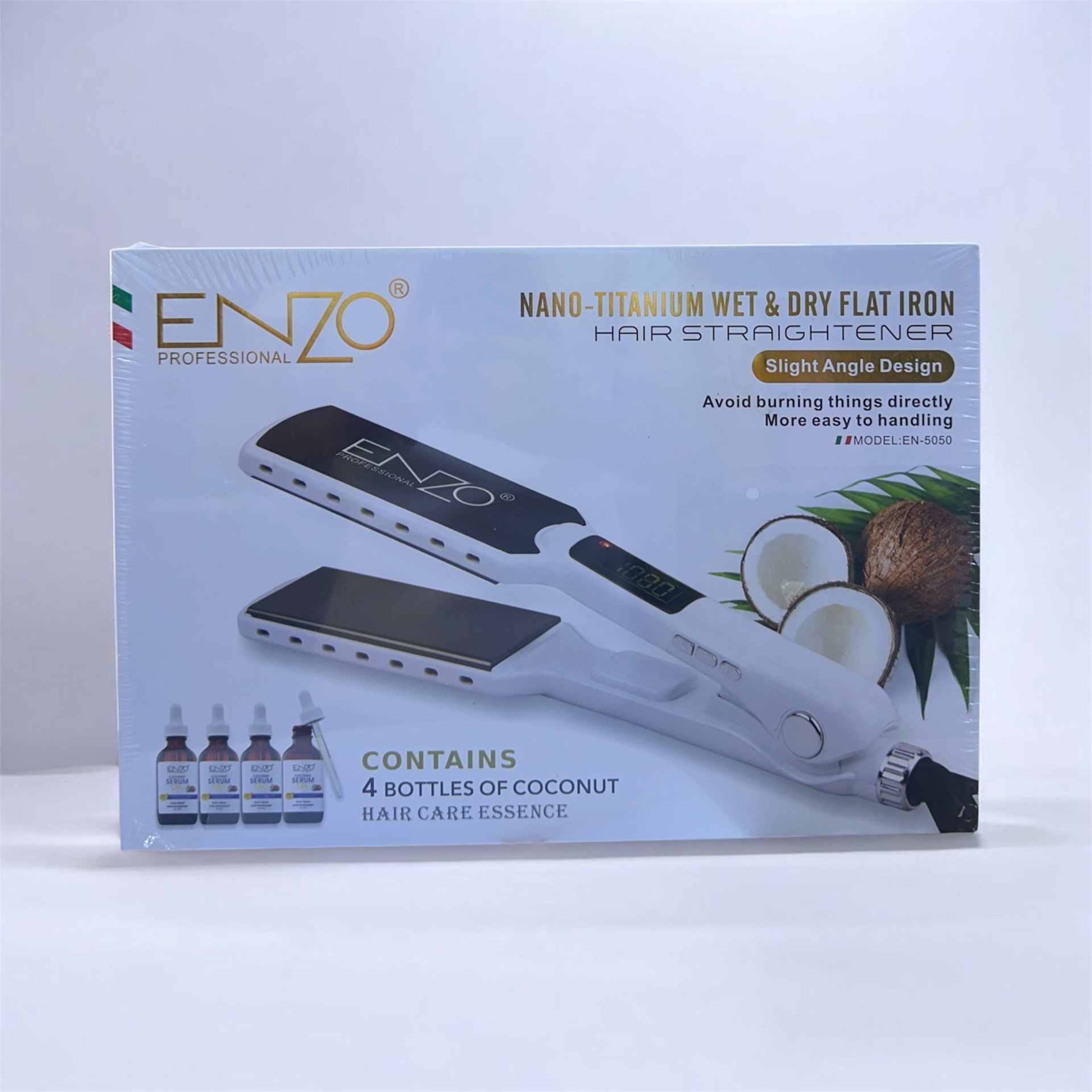 Nano-Titanium Wet & Dry Flat Iron EN-5050