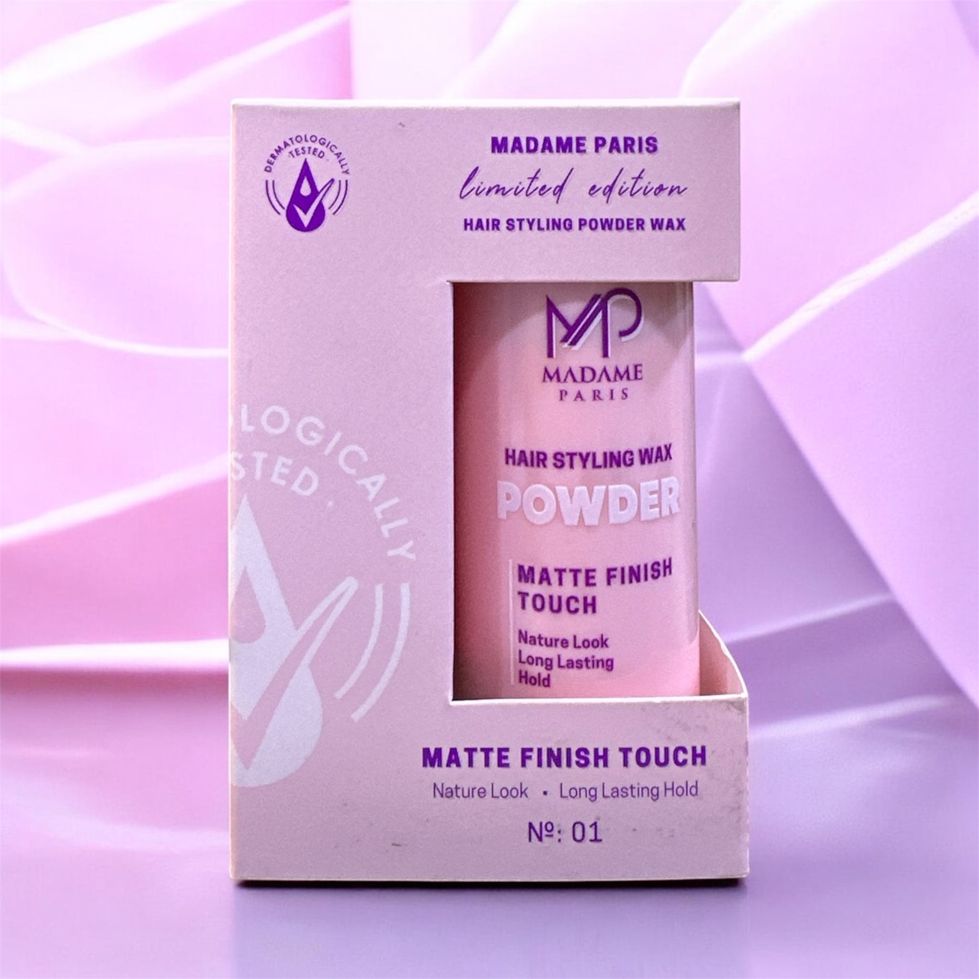Hair Styling Powder Wax Matte Finish N°01
