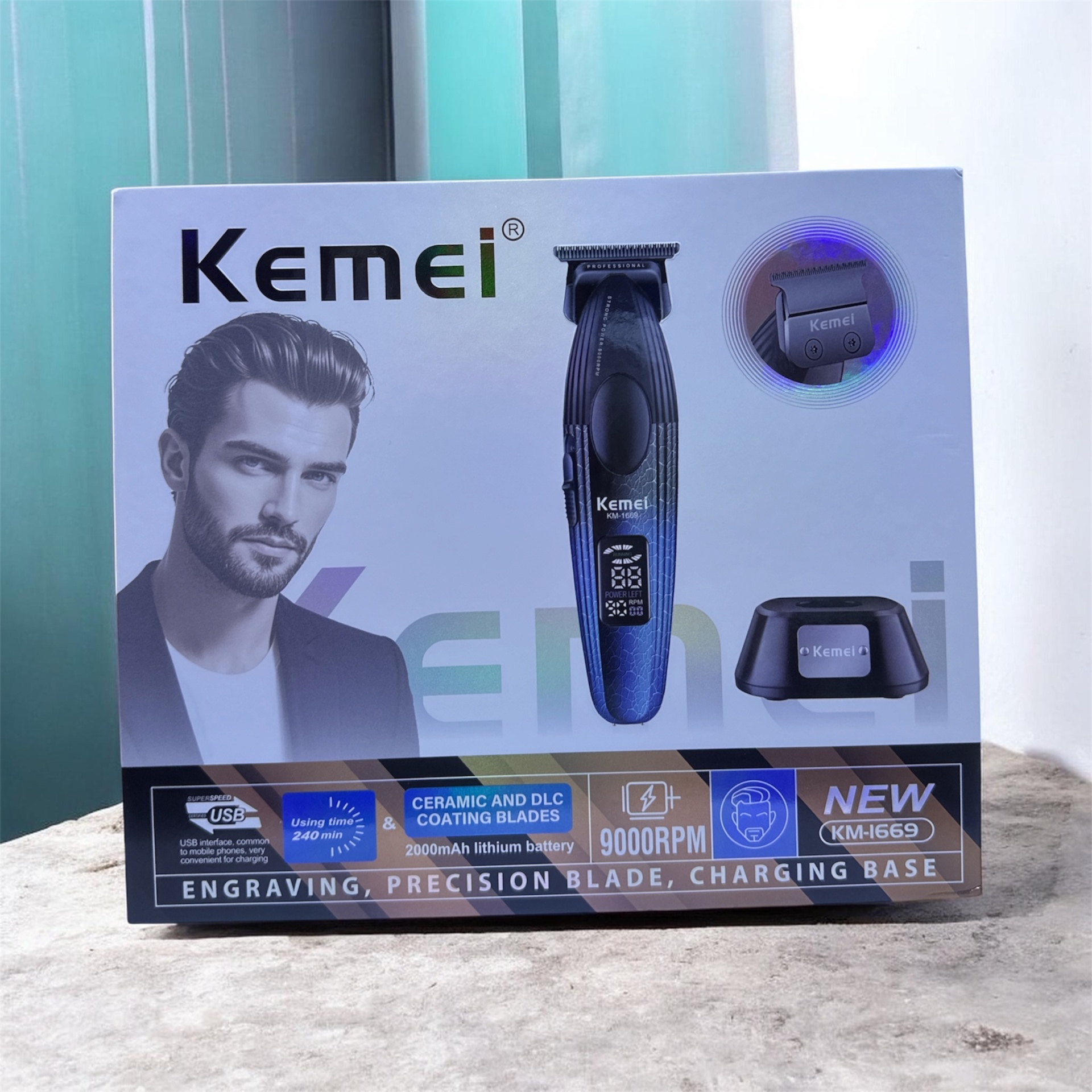 KM-1669 Precision Trimmer LCD