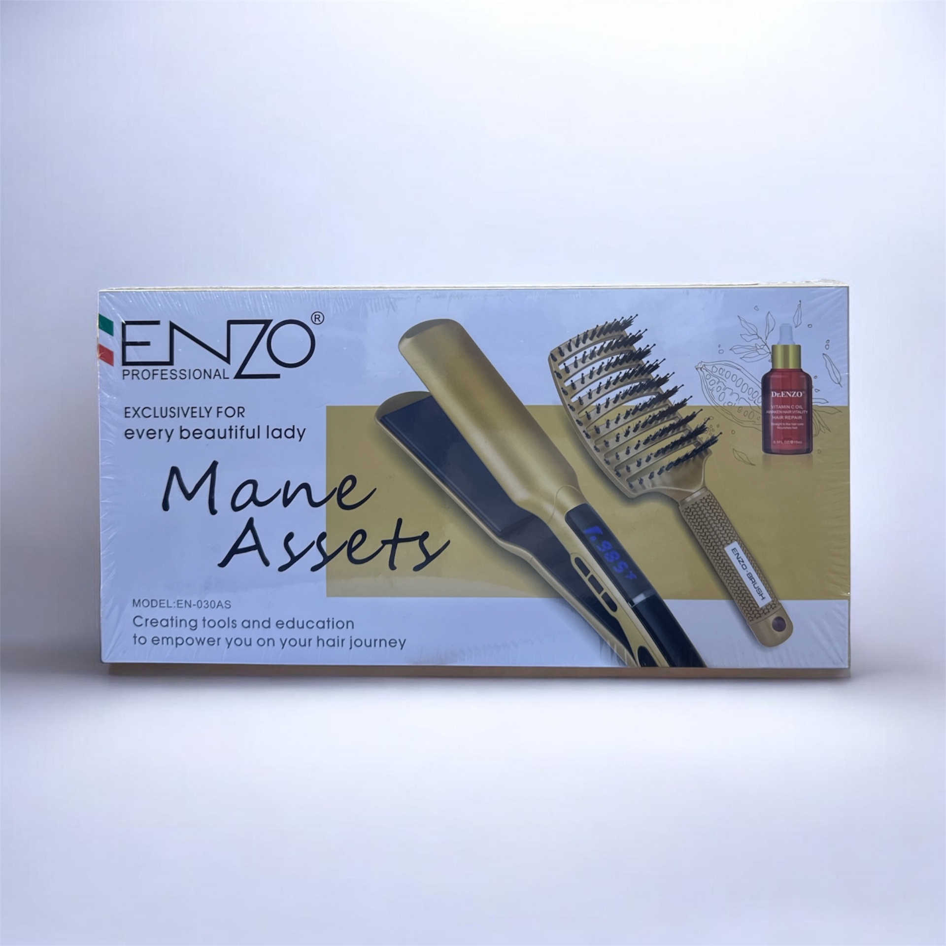 Mane Assets Flat Iron Set EN-030AS