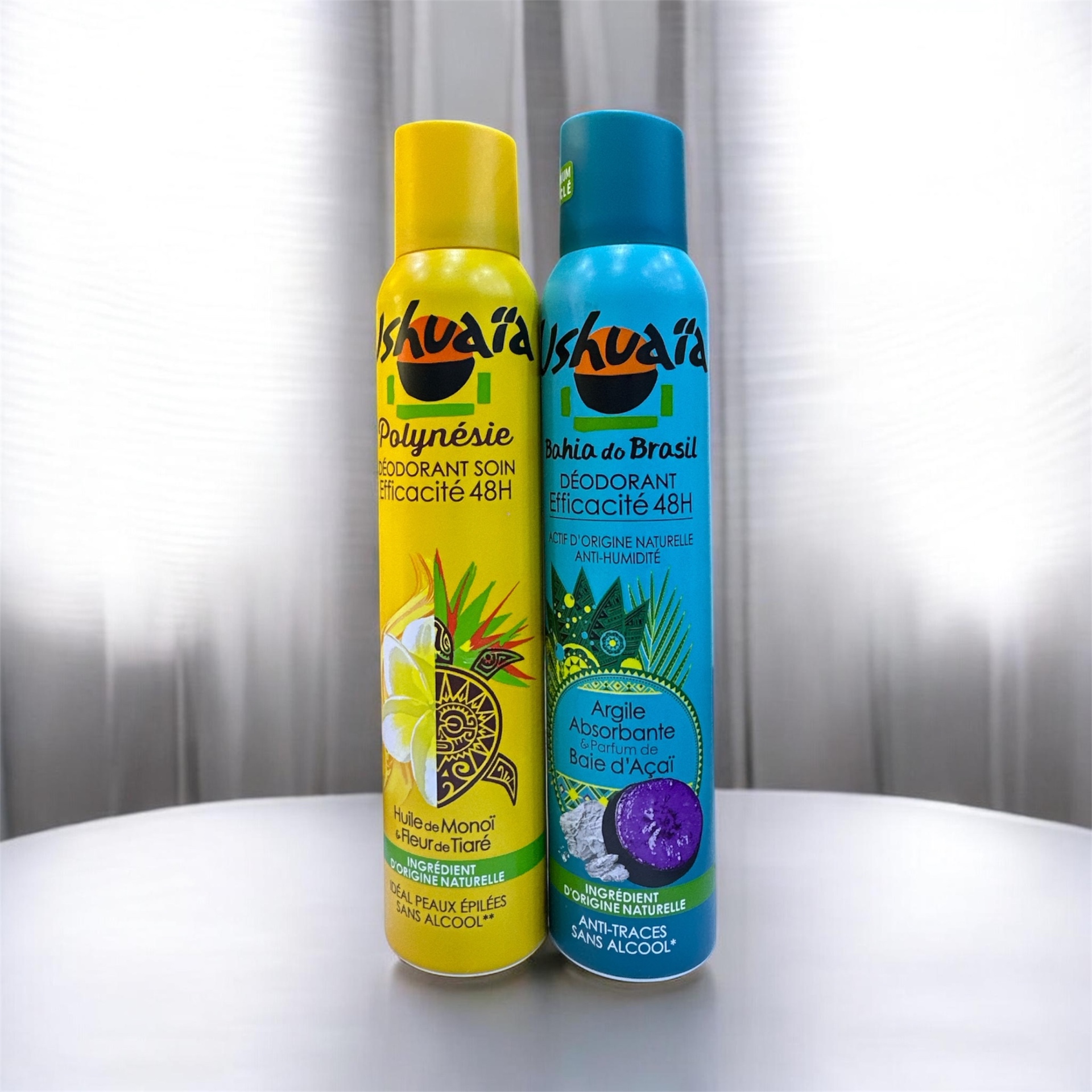 Duo Déodorant Polynésie & Bahia do Brasil 48H