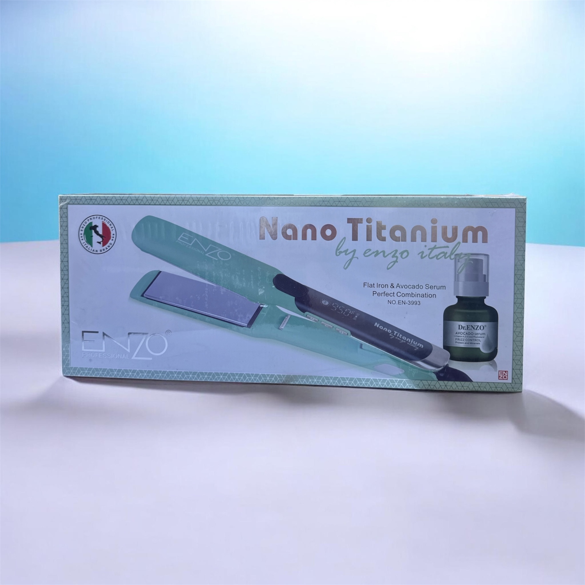Nano Titanium Flat Iron & Avocado Serum EN-3993