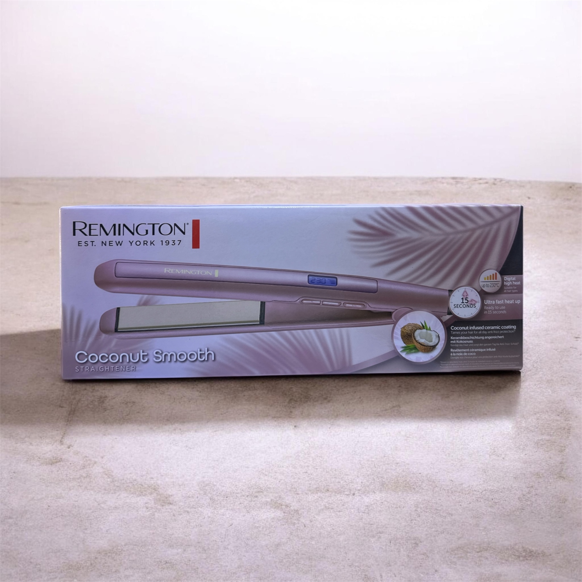 Coconut Smooth Straightener 230°C