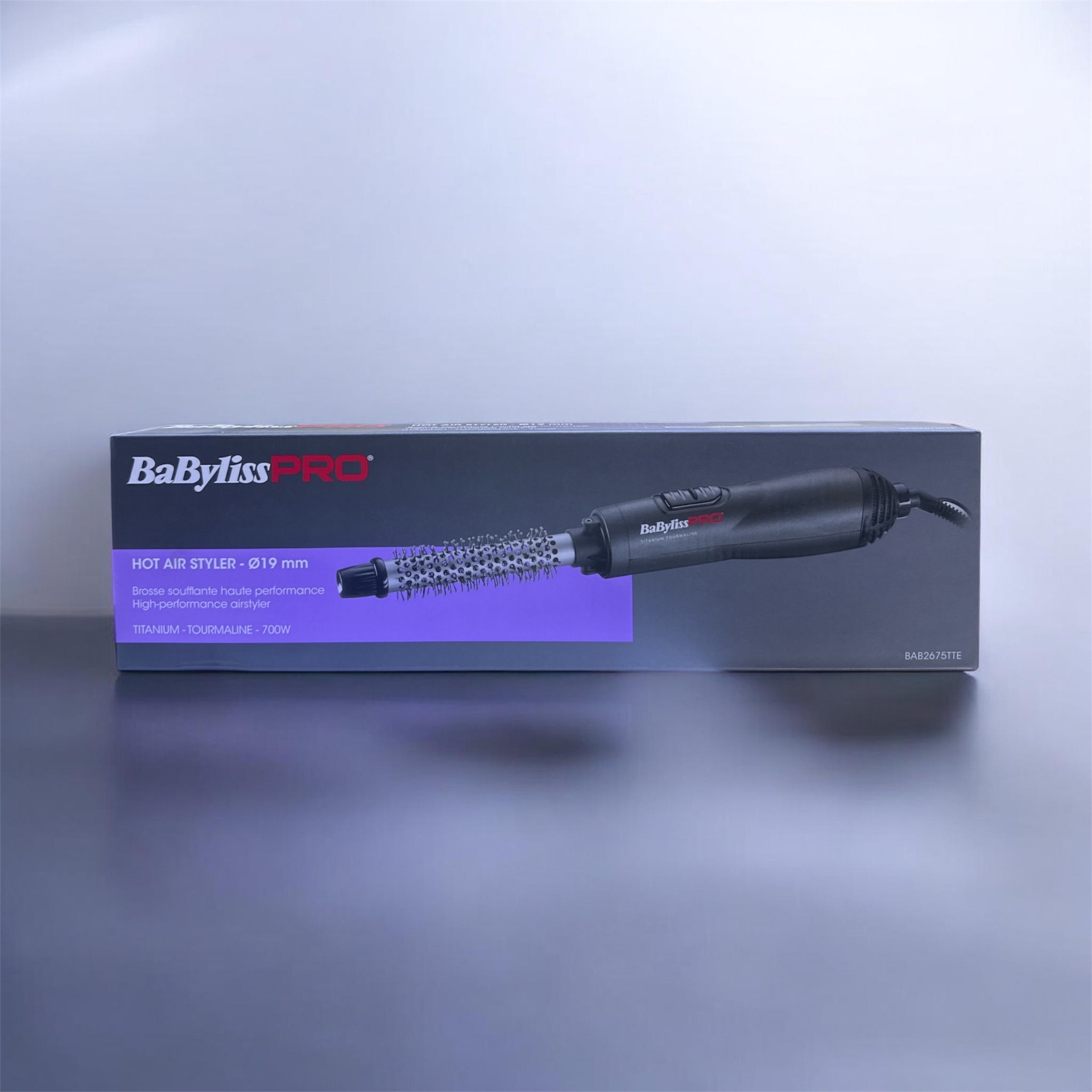Hot Air Styler Titanium Tourmaline 700W Ø19mm