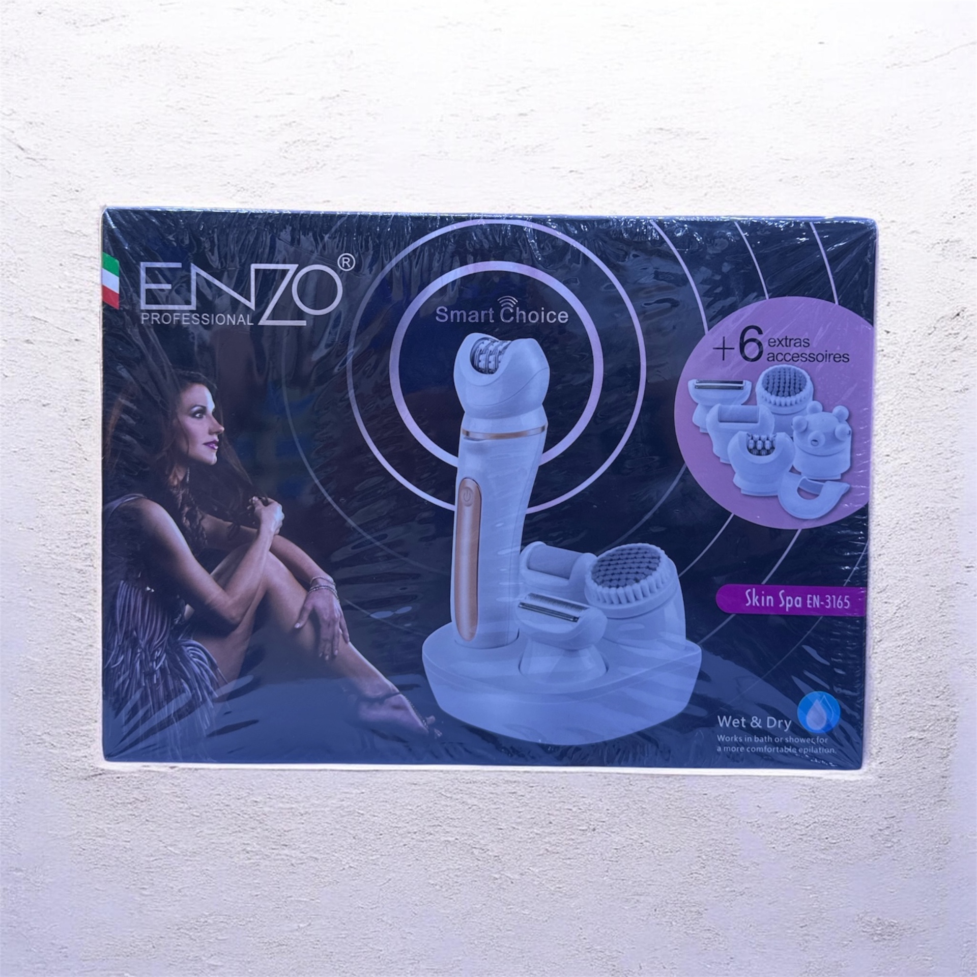 Skin Spa Smart Choice EN-3165 Wet & Dry + 6 Accessoires